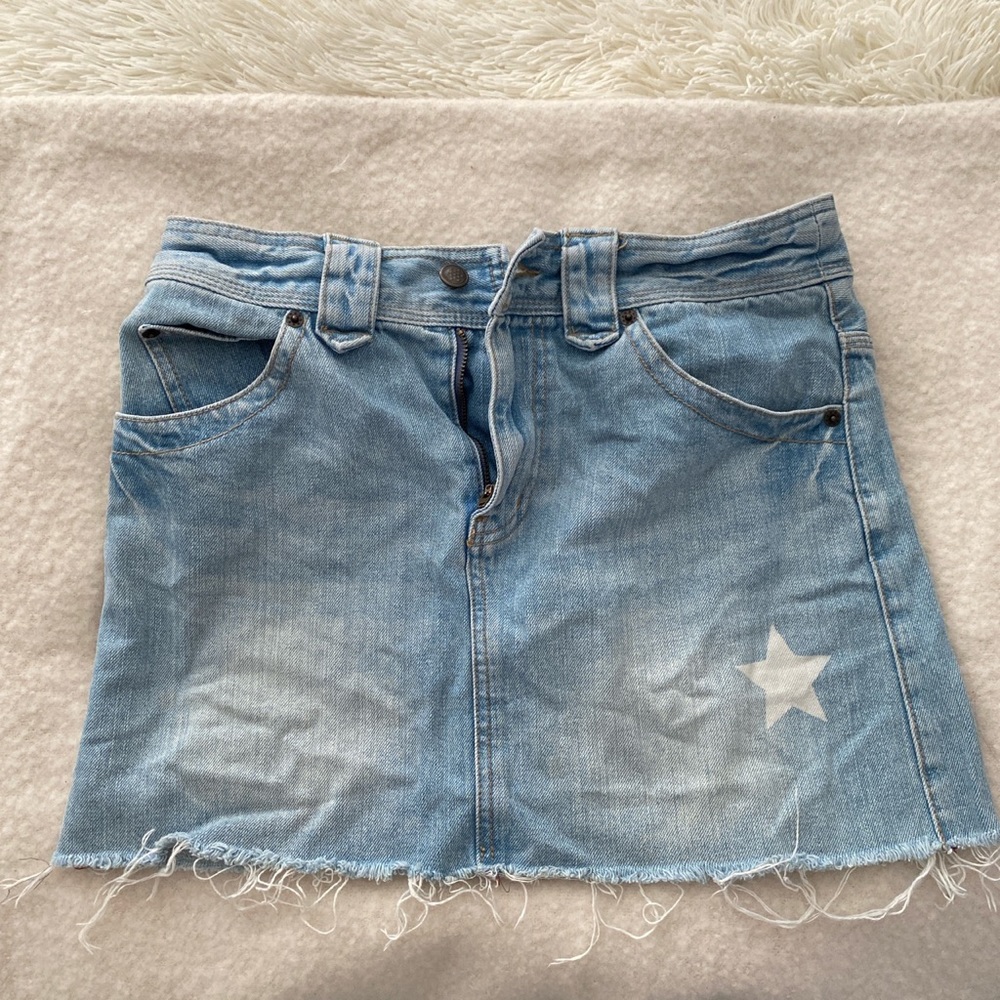 iimk jean skirt